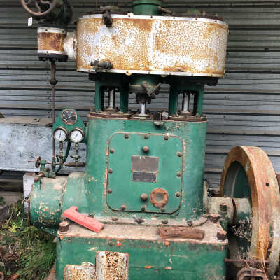 Engine - Babcock Wilcox and Goldie-McCullock vertical high speed compound