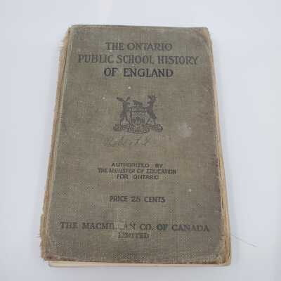 Social Studies - The Ontario Public School History of English