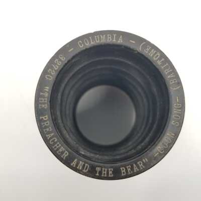 Cylinder Record, Wax - The Preacher and the Bear- Coon Song - Unknown Male - 1905 - Columbia 32720