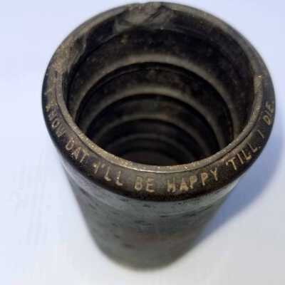 Cylinder Record, Wax - I Know Dat I'll Be Happy 'Till I Die - Arthur Collins - 1907 - Edison 9591