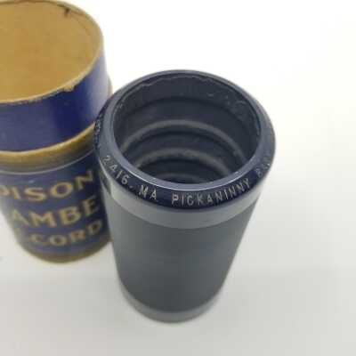 Cylinder Record, Bakelite - Ma Pickininny Babe - Will Oakland - 1914 - Edison 2416