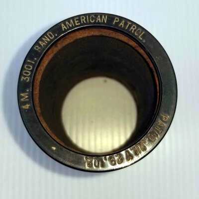 Cylinder Record, Bakelite - American Patrol - Indestructible Band - 1910 - Indestructible 4m 3001 - Classical