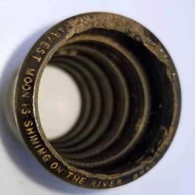 Cylinder Record, Wax - When the harvest moon is shining on the river - John Young - 1904 - Edison - 8950 - UNRECORDED