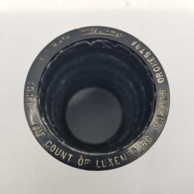 Cylinder Record, Bakelite - The Count of Luxembourg - Waltzes Orchestra - 1912 - Edison 1551