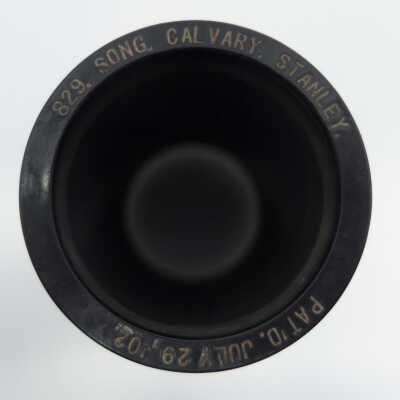 Cylinder Record, Bakelite - Calvary - Frank C. Stanley - 1908 - Indestructible 829 - Religious