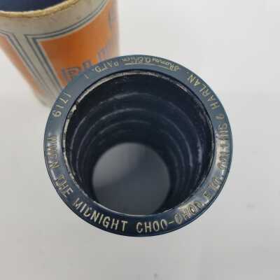 Cylinder Record, Bakelite - When The Midnight Choo-Choo Leaves For Alabam' - Collins & Harlan - 1913 - Edison 1719