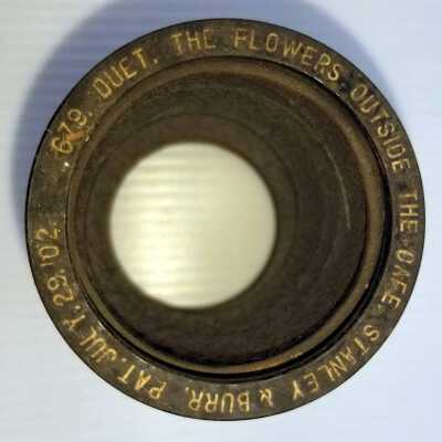 Cylinder Record, Bakelite - The Flowers Outside The Cafe - Stanley & Burr - 1907 - Indestructible 679