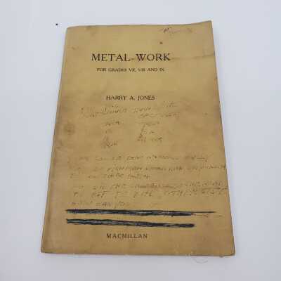 Industrial Education, 1944 Metal Work for Grades 7, 8 or 9