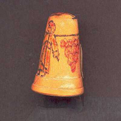 Thimble, Wooden 0581