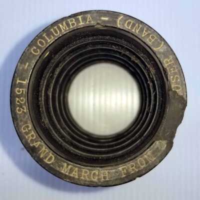 Cylinder Record, Wax - Grand March From Tannhauser - Gilmore's Band - 1897 - Columbia 1523 - Classical
