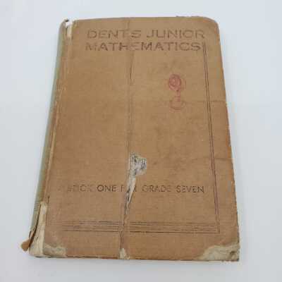 Math - Dents Junior Mathematics Book One for Grade Seven