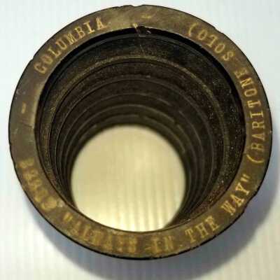 Cylinder Record, Wax - Always in the Way (Skips) - J.W. Myers - 1904 - Columbia 32382