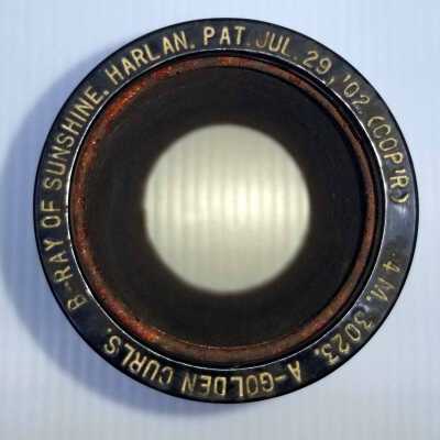 Cylinder Record, Bakelite - Golden Curls/Ray of Sunshine - Byron G. Harlan - 1910 - Indestructible 4m 3023 - Pop