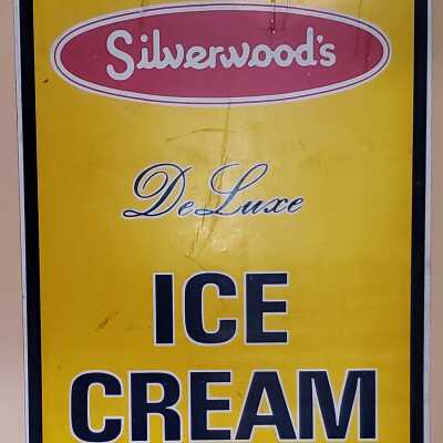 Sign - Silverwoods Ice cream