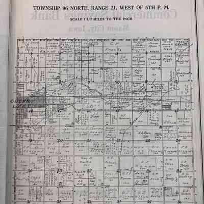 Lake Township Map: Lake Township Section and Parcel Map with Ownership