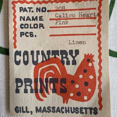 Country Prints product tag.