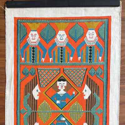 Wallhanging, Scroll: Norsk #2, 232