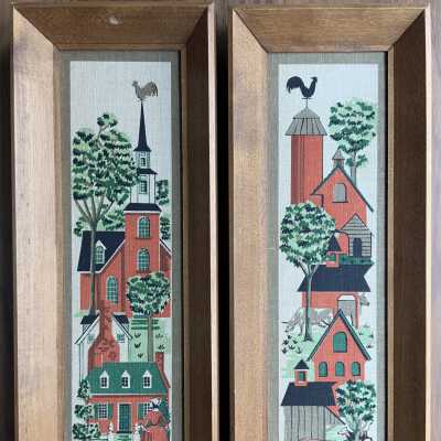 Print: Country Scenes 516-11