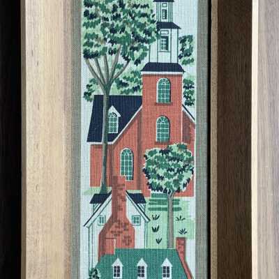 Village print.