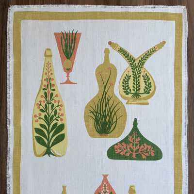 Towel, Wallhanging: Bottled Herbs (TK)