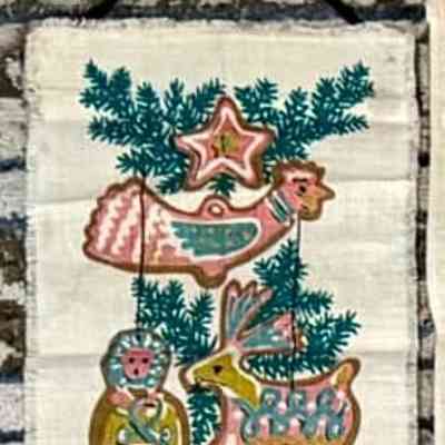 Wallhanging, Christmas: Christmas Cookies (TK)