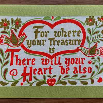 Notecard, Christmas: Plowshares Christmas Greeting 900