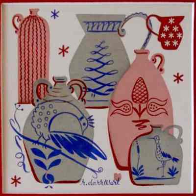 Tile Sample: Jugs T-9