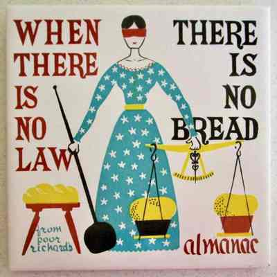 Tile: Poor Richard’s, No Law (TK)