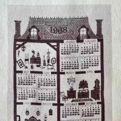 Doll House 504 calendar from “1968 Calendars/Robert Darr Wert/Country Prints, Inc.”: See “Branding” for complete 1968 brochure.