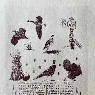 Field and Marsh 502 from “1968 Calendars/Robert Darr Wert/Country Prints, Inc.”: See “Branding” entries for complete brochure.