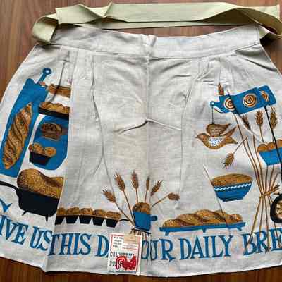 Kitchen, Apron: Daily Bread 426, Blue