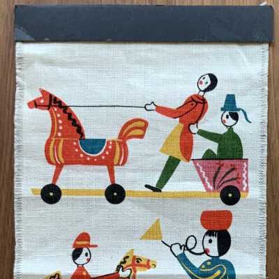 Notecard, Greeting Hanger: Children’s Hanging 234, Hobby Horse