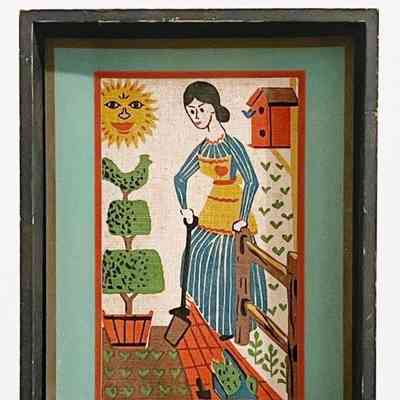 Print: Framed Country Notes, Series 335 (Country Life), Gardening (TK)