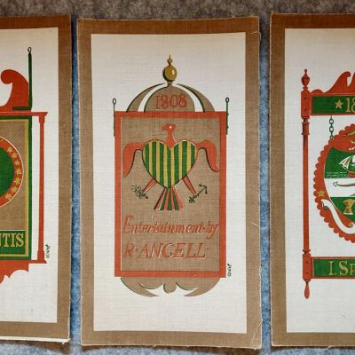 Three tavern signs; see separate entries.: Kathie Ferguson collection.