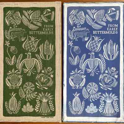 Production print, left, with original artwork.: Collection of Sara Leeper.