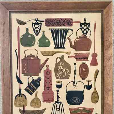 Print: Frontier Cooking 1728-1