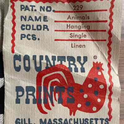 Product tag.