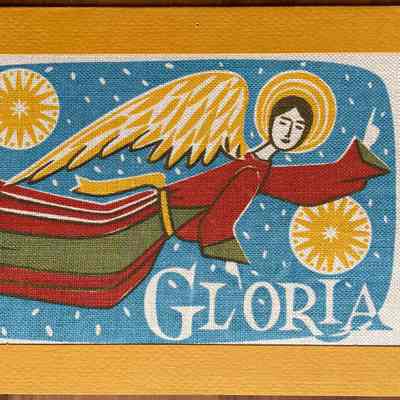 Notecard, Christmas: Plowshares Christmas Greeting 924
