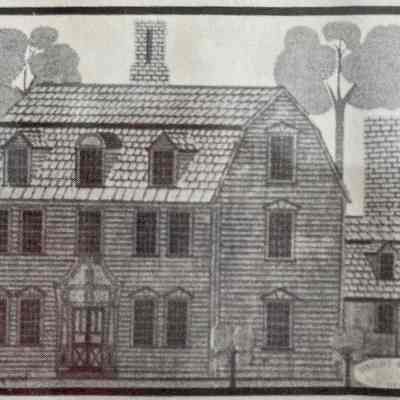 Dwight-Barnard House 912-4; see separate entry.: From “Country Prints in Frames Designed by Robert Darr Wert”, c.1960.