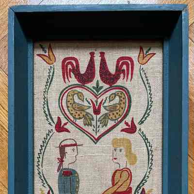 Print: Bucks County Bride 612-2, Blue