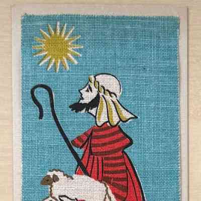 Notecard: Christmas, Shepherd (TK)