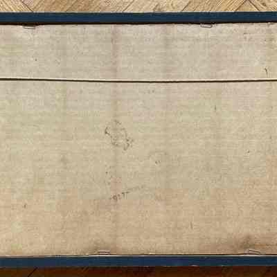 Back of frame with imprint of item number and frame color: 917-3 BLK.