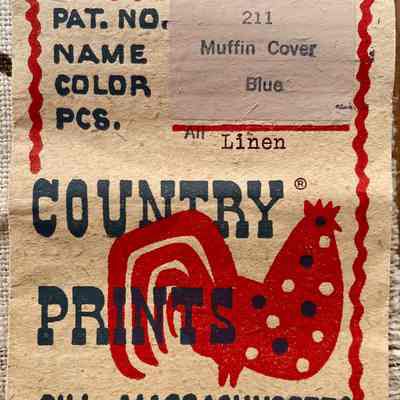 1950’s Country Prints product tag with item number 211.