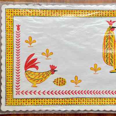 Placemat: Chickens 102 (possibly)