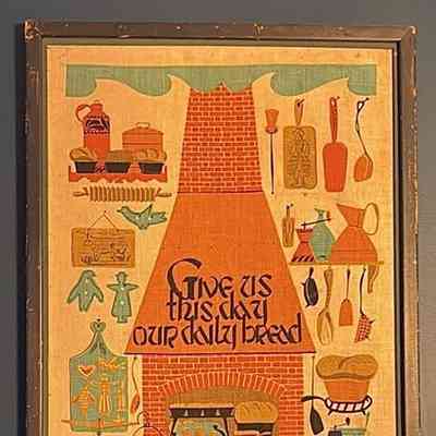 Towel, Wallhanging: Daily Bread 223, c.1953