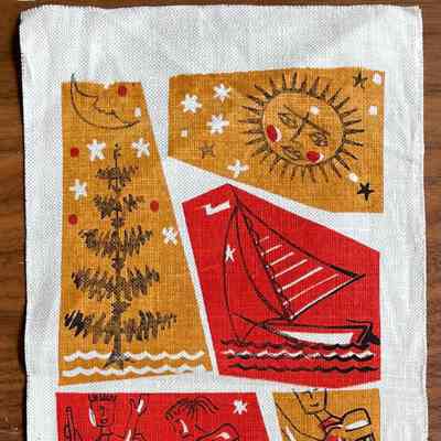Wallhanging: American Youth Hostels Reunion, 1958