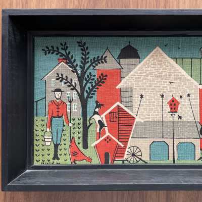Print: Farm 612-4 BLK