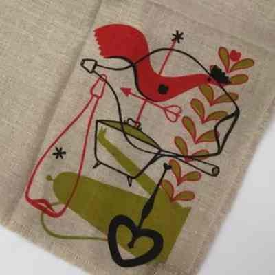 Napkin design, c.1957.