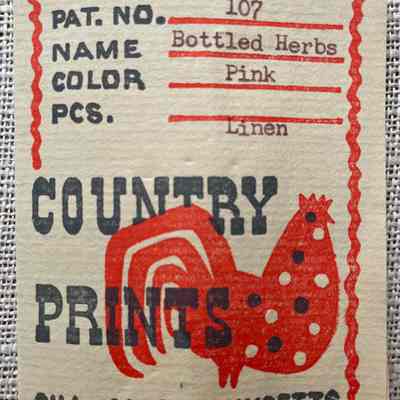 Product tag.