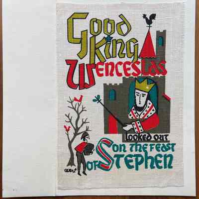 Gift Greeting, Christmas: Christmas Songs, Good King Wenceslas (TK)
